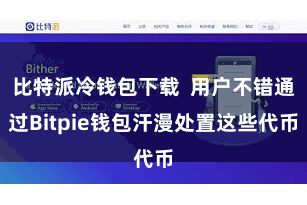 比特派冷钱包下载 用户不错通过Bitpie钱包汗漫处置这些代币