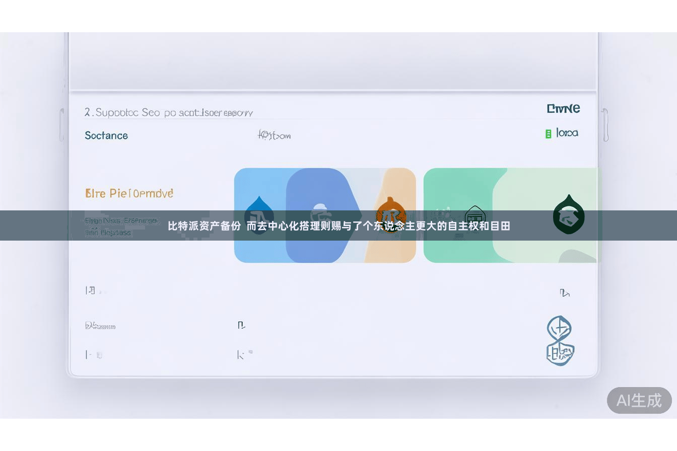 比特派资产备份  而去中心化搭理则赐与了个东说念主更大的自主权和目田