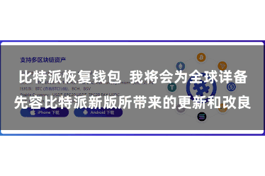 比特派恢复钱包  我将会为全球详备先容比特派新版所带来的更新和改良