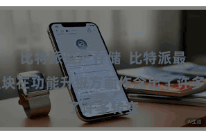 比特派资产存储  比特派最新版块在功能升级方面作念出了许多转变
