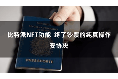 比特派NFT功能  终了钞票的纯真操作妥协决